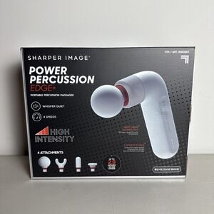 Sharper Image Power Percussion Edge+ Portable Percussion Massager